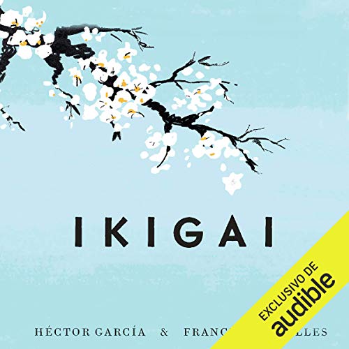 Diseño de la portada del título Ikigai