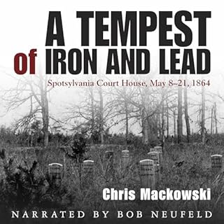 A Tempest of Iron and Lead Audiolibro Por Chris Mackowski arte de portada