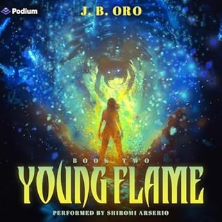 Young Flame 2: A Progression Fantasy Audiolibro Por J. B. Oro arte de portada