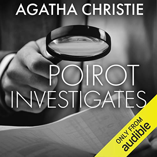 Poirot Investigates Audiolibro Por Agatha Christie arte de portada