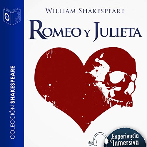 Diseño de la portada del título Romeo y Julieta