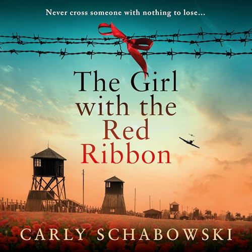 The Girl with the Red Ribbon Audiolibro Por Carly Schabowski arte de portada