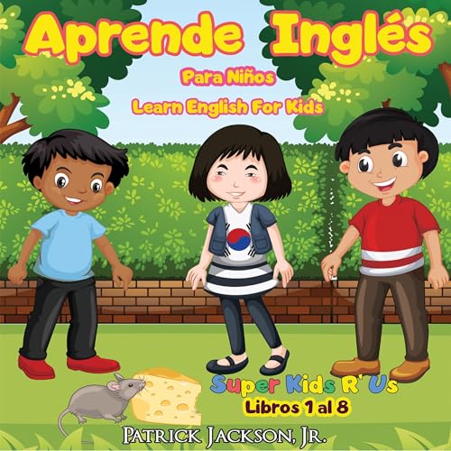 Aprende Inglés Para Niños [Learn English for Kids] Audiobook By Patrick Jackson Jr. cover art