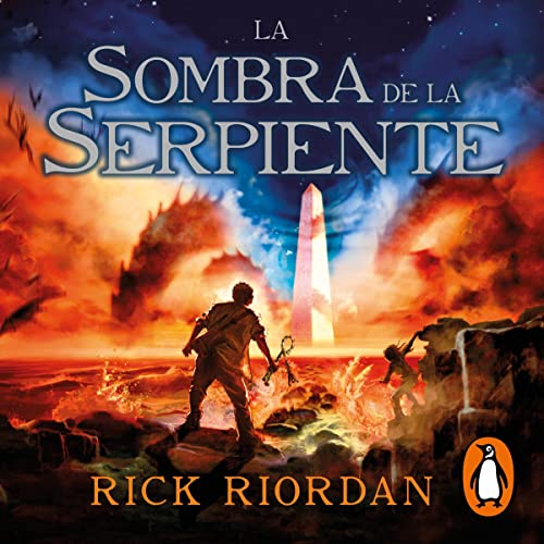 Diseño de la portada del título La sombra de la serpiente