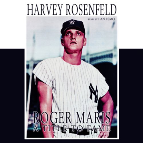 Roger Maris Audiolibro Por Harvey Rosenfeld arte de portada