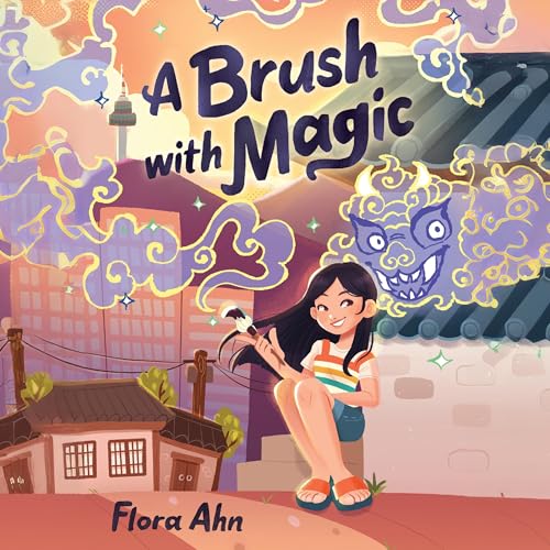 A Brush with Magic Audiolibro Por Flora Ahn arte de portada