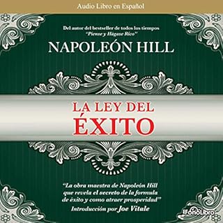 La Ley del Exito [The Law of Success] Audiolibro Por Napoleon Hill arte de portada