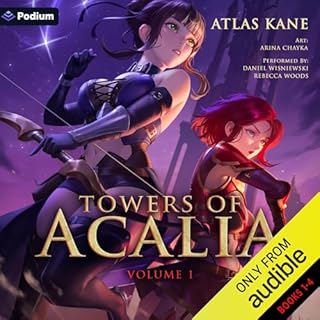 Towers of Acalia: Volume 1 Audiolibro Por Atlas Kane arte de portada