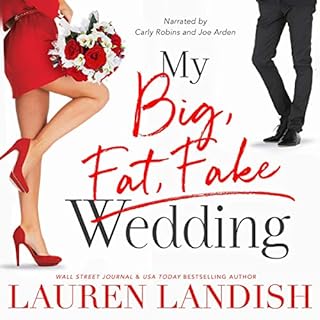 My Big Fat Fake Wedding Audiobook By Lauren Landish cover art