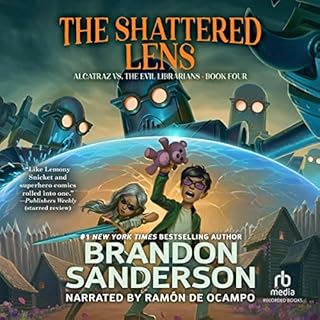 The Shattered Lens Audiolibro Por Brandon Sanderson arte de portada