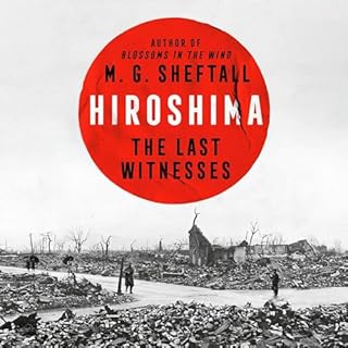 Hiroshima Audiolibro Por M. G. Sheftall arte de portada