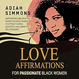 Love Affirmations for Passionate Black Women Audiolibro Por Adiah Simmons arte de portada