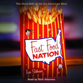 Fast Food Nation Audiolibro Por Eric Schlosser arte de portada