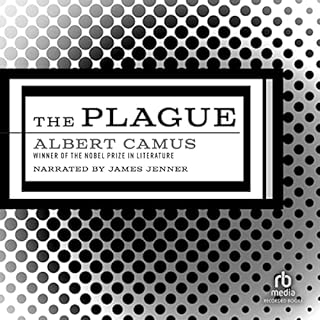 The Plague Audiolibro Por Albert Camus arte de portada