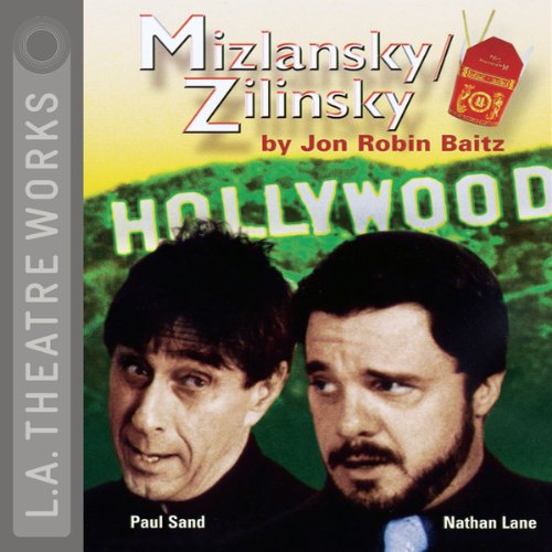 Mizlansky/Zilinsky Audiolibro Por Jon Robin Baitz arte de portada