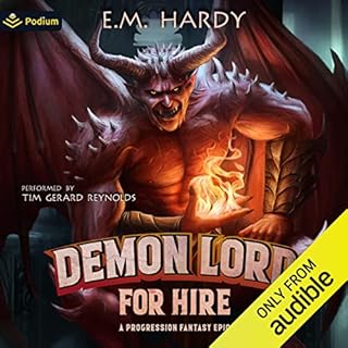 Demon Lord for Hire Audiolibro Por E.M. Hardy arte de portada