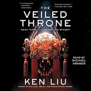 The Veiled Throne Audiolibro Por Ken Liu arte de portada