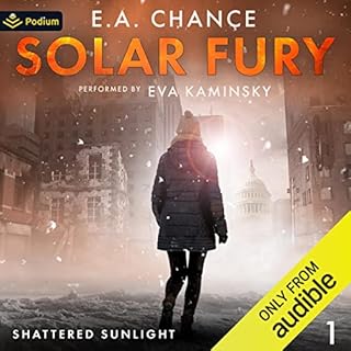 Solar Fury Audiolibro Por E.A. Chance arte de portada