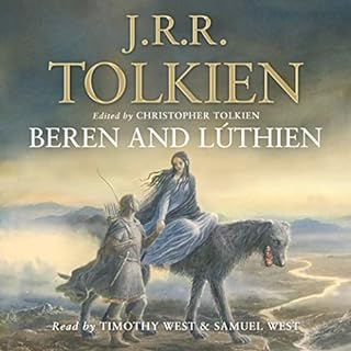 Beren and Lúthien Audiolibro Por Christopher Tolkien, J. R. R. Tolkien arte de portada