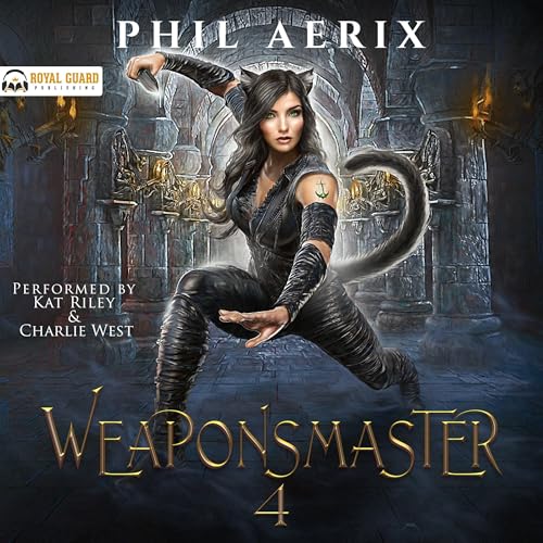 Weaponsmaster 4 Audiolibro Por Phil Aerix arte de portada