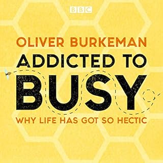 Addicted to Busy Audiolibro Por Oliver Burkeman arte de portada