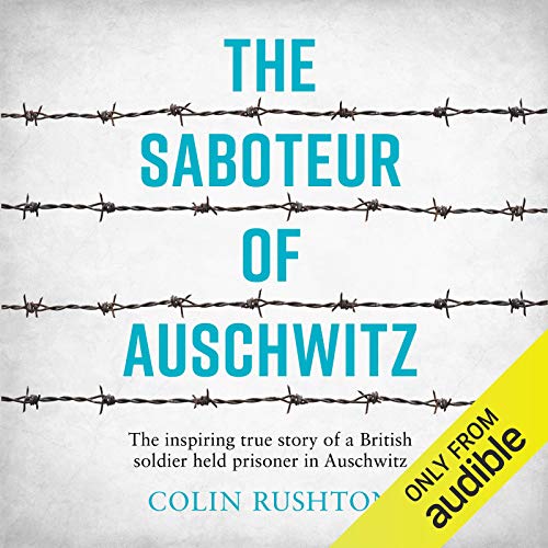 『The Saboteur of Auschwitz』のカバーアート