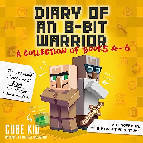 Diary of an 8-Bit Warrior Collection: Books 4-6 cover art