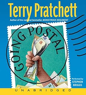 Going Postal Audiolibro Por Terry Pratchett arte de portada