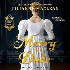 To Marry the Duke Audiolibro Por Julianne MacLean arte de portada