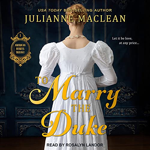 To Marry the Duke Audiolibro Por Julianne MacLean arte de portada