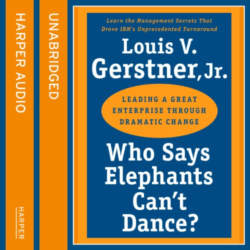 Couverture de Who Says Elephants Can't Dance