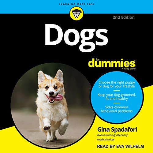 Dogs for Dummies Audiolivro Por Gina Spadafori capa