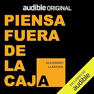 Piensa fuera de la caja [Think Outside the Box] Audiolibro Por Alejandro Llantada arte de portada