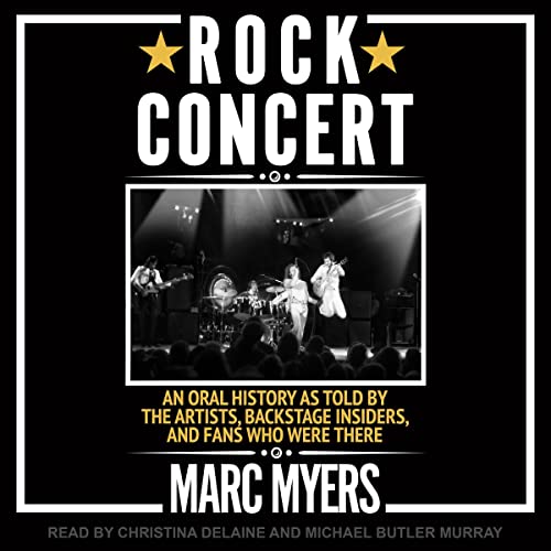 Rock Concert Audiolibro Por Marc Myers arte de portada