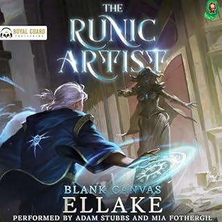 The Runic Artist Audiolibro Por Ellake arte de portada