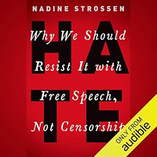 HATE Audiobook By Nadine Strossen cover art