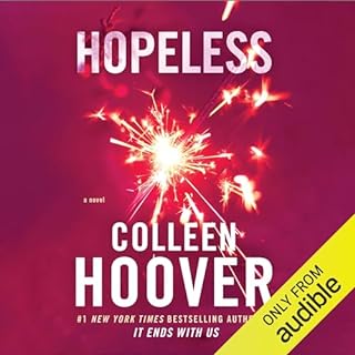 Hopeless Audiolibro Por Colleen Hoover arte de portada