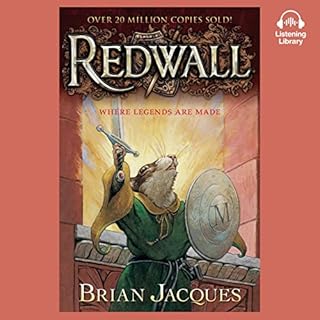 Redwall Audiolibro Por Brian Jacques arte de portada