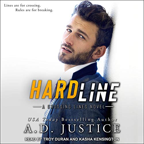 Hard Line Audiolibro Por A.D. Justice arte de portada