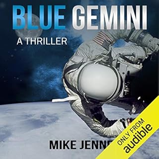 Blue Gemini Audiolibro Por Mike Jenne arte de portada