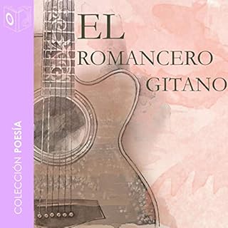 Diseño de la portada del título El romancero gitano