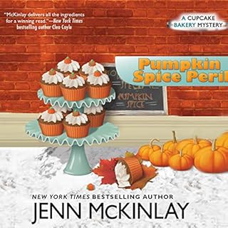 Pumpkin Spice Peril Audiolibro Por Jenn McKinlay arte de portada