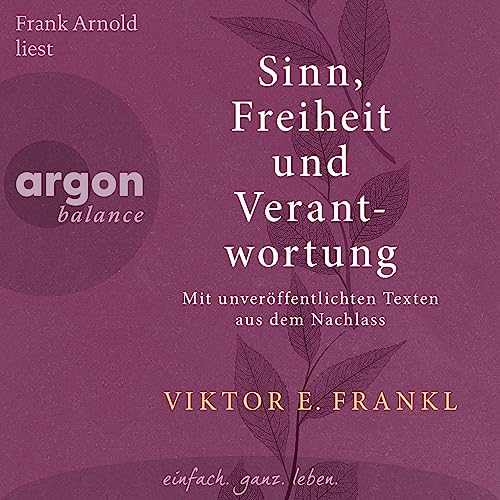 Sinn, Freiheit und Verantwortung cover art