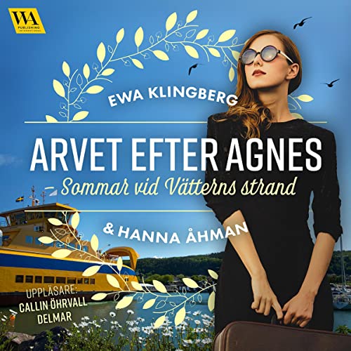 Sommar vid Vätterns strand Audiolivro Por Ewa Klingberg capa