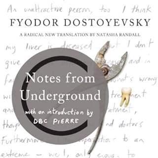 Notes from Underground Audiolibro Por Natasha Randall - translator, Fyodor Dostoevsky arte de portada