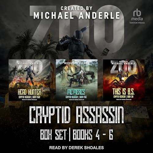 Cryptid Assassin Boxed Set: Books 4-6 cover art