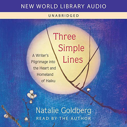 Three Simple Lines Audiobook By Natalie Goldberg cover art