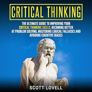 Critical Thinking Audiolibro Por Scott Lovell arte de portada