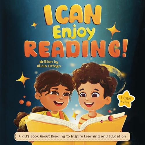 I Can Enjoy Reading!: A Kid’s Book about Reading to Inspire Learning and Education Audiolivro Por Alicia Ortego capa