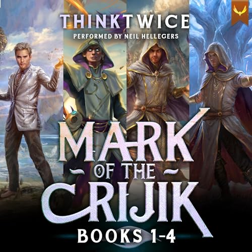 Page de couverture de Mark of the Crijik, Books 1-4